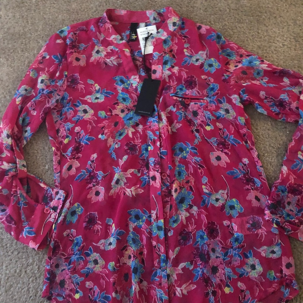 Kut from the cloth sheer NWT. XS top